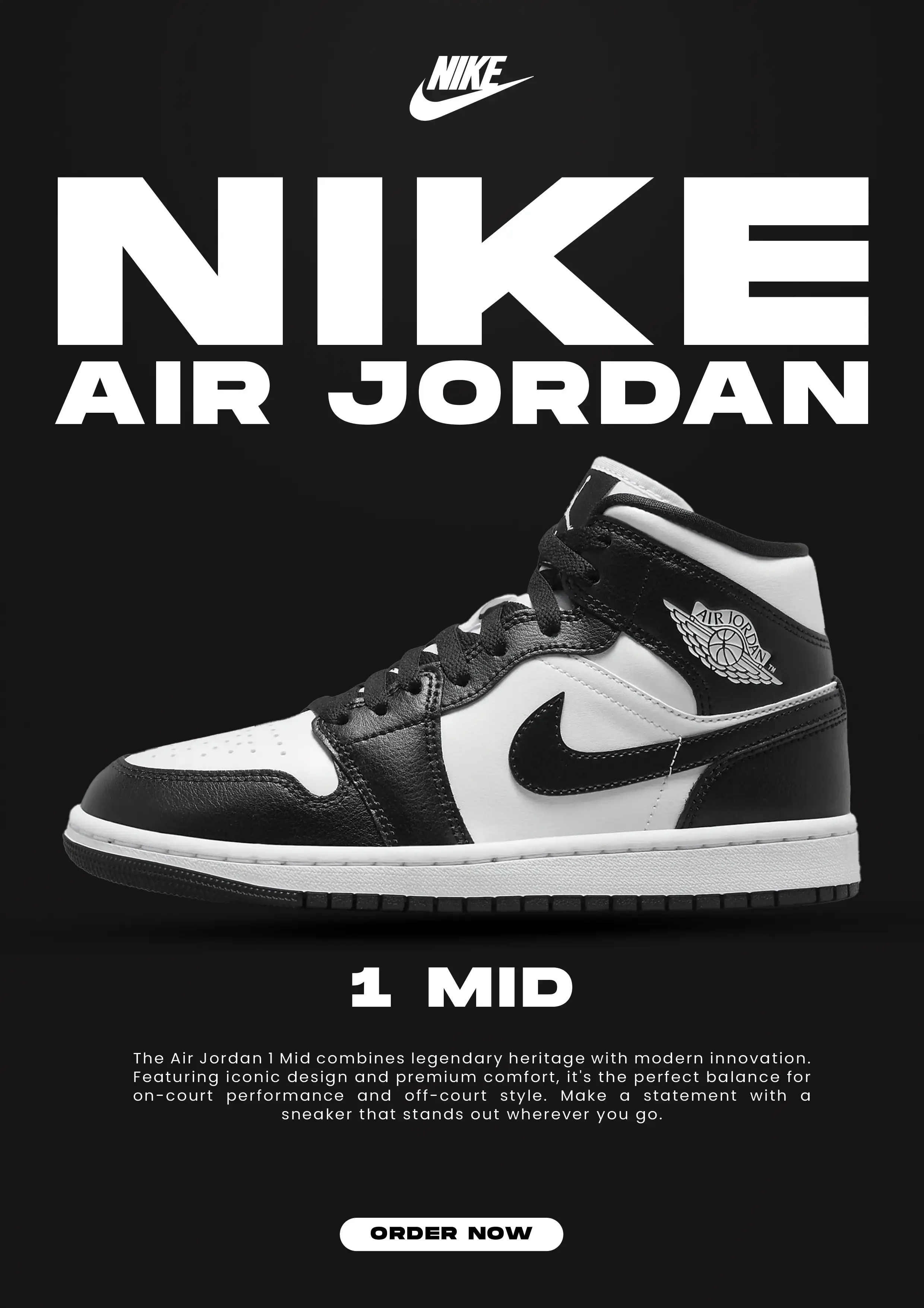Nike Jordans Black